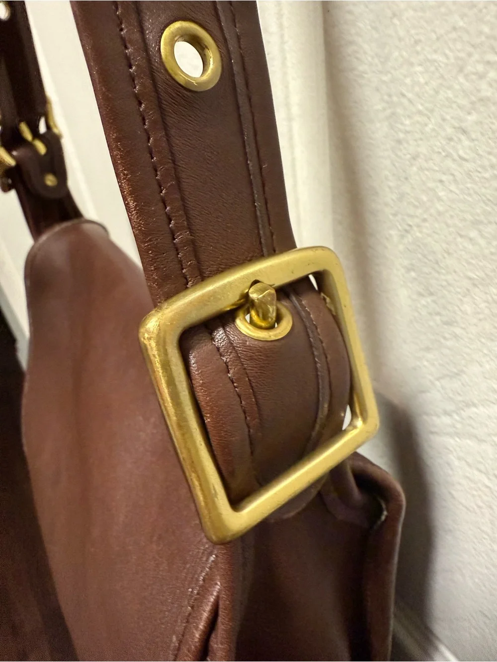 Beautiful vintage leather Coach purse chocolate brown - Picture 13 of 16